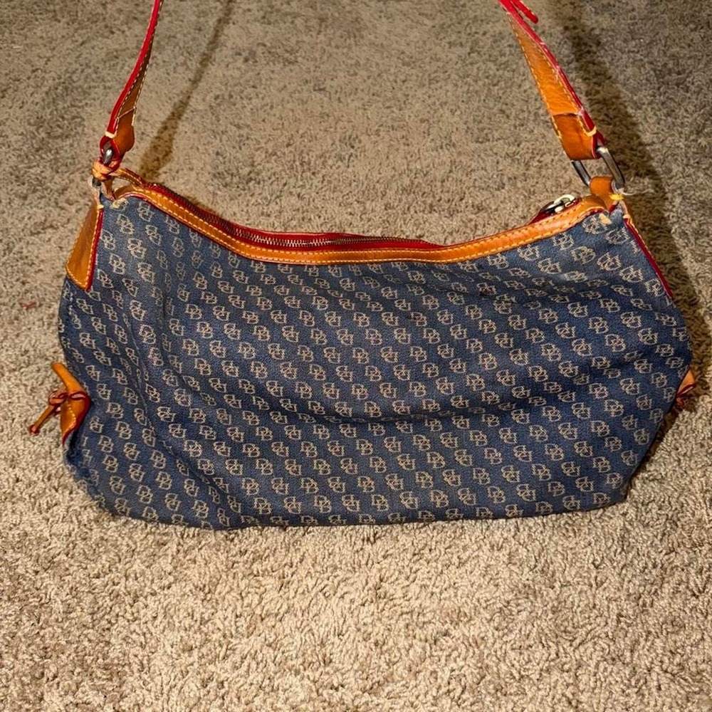 Dooney & Boure Blue Denim monogram
